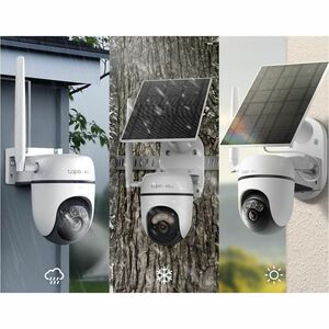 Tapo C615G 3 Megapixel Outdoor 2K Netzwerkkamera - Farbe - Infrarot/Farbe Nachtsicht - 2304 x 1296 - 4 mm Fest Objektiv - 