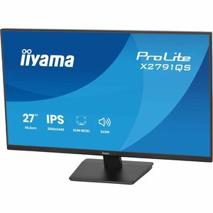 iiyama ProLite X2791QS-B1 27 Zoll Klasse WQHD LED-Monitor - 16:9 Format - Mattschwarz - 68,6 cm (27 Zoll) Viewable - IPS-T