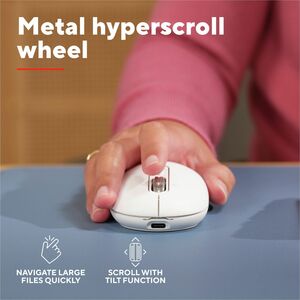 Souris Trust Seron Taille moyenne - Bluetooth/Radio Fréquence - USB 2.0 Type A, USB 2.0 Type C - Optique - 7 Bouton(s) - B