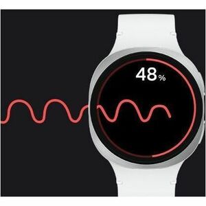 Samsung Galaxy Watch8 SM-L335F Smart Watch - 46 mm Case Height - 43.70 mm Case Width - Silver Body Color - Silver Case Col