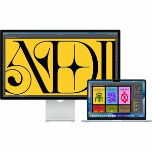 Apple Studio Display 27" Class Webcam 5K LCD Monitor - 68.6 cm (27") Viewable - 5120 x 2880 - 1 Billion Colors - 600 cd/m²