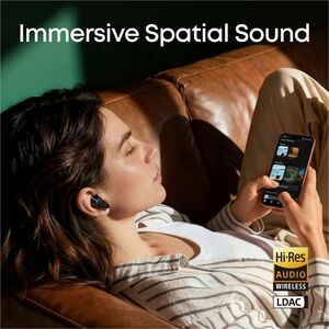 Auricolare soundcore Liberty True Wireless Earbud Stereo - Nero - Binaural - In-ear - Bluetooth - Cancellazione del rumore