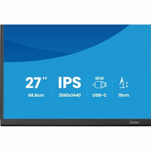 iiyama ProLite XB2797QSN-B1 27 Zoll Klasse WQHD LED-Monitor - 16:9 Format - Mattschwarz - 68,6 cm (27 Zoll) Viewable - IPS