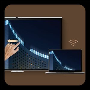 BenQ Board CP7505 1905 mm 4K UHD LCD Collaboration Display - ARM Cortex A78 + A55 - 16 GB - Projected Capacitive - Touchsc