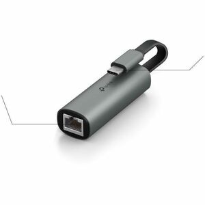 TP-Link UE302C 2.5Gigabit Ethernet Adapter for Tablet, Mac, Notebook, PC, Router, Switch - 2.5GBase-T - Portable - USB 3.0