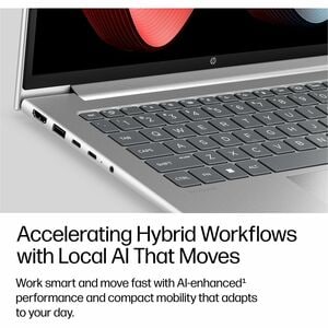 HP ProBook 4 G2a 35.6 cm (14") Notebook - WUXGA - AMD Ryzen AI 7 Ryzen AI 400 450 - 16 GB - 512 GB SSD - Pike Silver Alumi