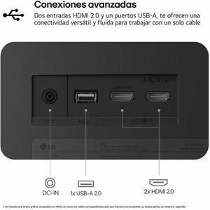 LG UltraFine 32U701SB-B 32" (81.3 cm) Class 4K UHD Smart LCD Monitor - 32" (81.3 cm) Viewable - 3840 x 2160 - Speakers - T