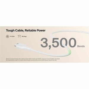 Belkin BoostCharge Power Bank - White - For Qi2-enabled Device, iPhone - 5000 mAh - 20 W - USB Type-C Connector - 1 x USB 