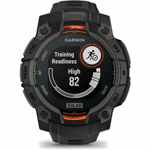 Garmin Instinct 3 Smart Watch - Black, Twilight Body Color - Black, Twilight Band Color - Aluminium Body Material - Fiber 