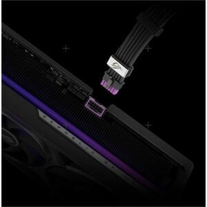 The ROG Equalizer is an etched 12V-2x6 PCIe cable that delivers balanced PSU-to-ROG Equalizer power to minimize current va