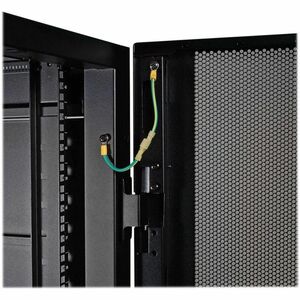 Eaton Tripp Lite Series SmartRack 42U Standard-Depth Rack Enclosure Cabinet with Doors and Side Panels - 19" 42U