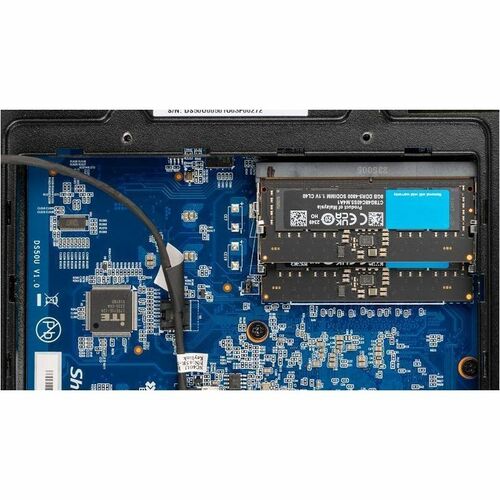 Shuttle XPC slim DS50U3 Barebone System - Slim PC - 1 x Processor Support - 1 Core i3 13th Gen i3-1315U 1.20 GHz Dual-core