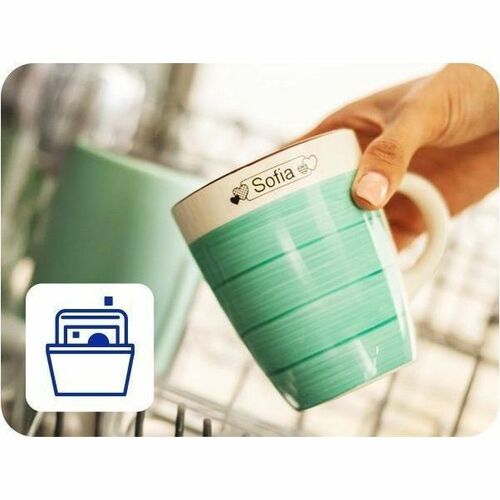 Miniatura 13 de BTAG231 12MM BLACK ON WHITE TAPE