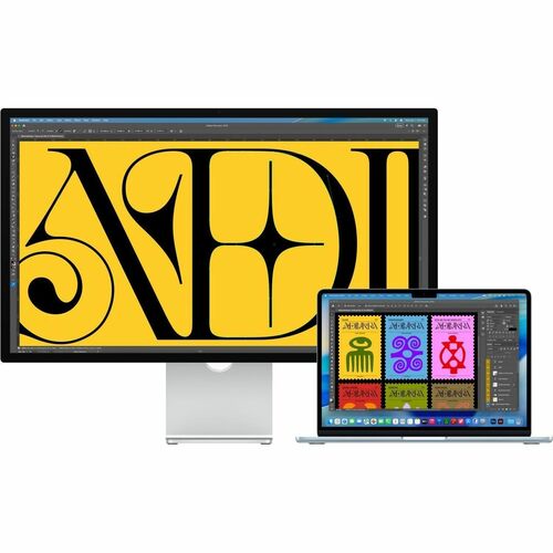 Apple Studio Display 27" Class Webcam 5K LCD Monitor - 68.6 cm (27") Viewable - 5120 x 2880 - 1 Billion Colors - 600 cd/m²