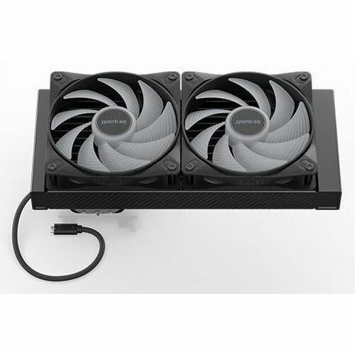 be quiet! Light Loop IO LCD Kühlventilator/Heizer/Pumpe - Processor, Computer, PC, Kühlsystem - 120 mm Maximum Fan Diamete