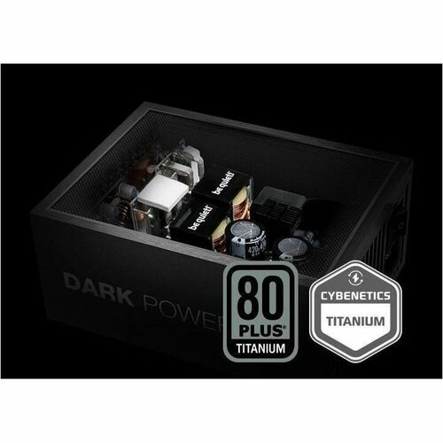 be quiet! Dark Power Pro 14 P14-PRO-1300W EPS12V, EPS 2.92, ATX 3.1 Modular Power Supply - 1.30 kW - Black - ATX - 120 V A