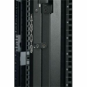 APC by Schneider Electric NetShelter 42U Enclosed Cabinet Rack Cabinet for Storage, Server - 482.60 mm Rack Width - Black 