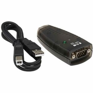 Tripp Lite Keyspan USB to Serial Adapter USB-A Male to DB9 RS232 Male, 3 ft. (0.91 m), TAA - Type A Male, DB-9 Male"