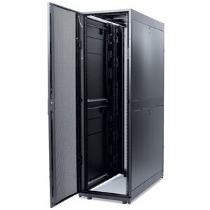 APC NetShelter SX, Server Rack Enclosure, 45U, Black, 2124H x 600W x 1200D mm [TAA] - 45U Rack Height x 19" Rack Width - B