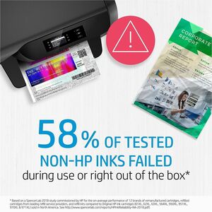 HP 970 (CN621AM) Original Standard Yield Inkjet Ink Cartridge - Single Pack - Black - 1 Each - 3000 Pages