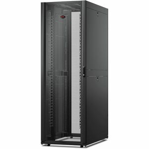 APC by Schneider Electric NetShelter SX 48U Floor Standing Rack Cabinet for Networking, Airflow System - 482.60 mm Rack Wi