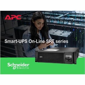 APC Smart-UPS On-Line, 5.4kVA, Rackmount 3U, 208V, 2x L6-20R+2x L6-30R NEMA outlets, Network Card+SmartSlot, Extended runt