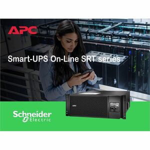 APC Smart-UPS On-Line, 6kVA/6kW, Rackmount 4U, 208V, 2x L6-20R+3x L6-30R NEMA outlets, Network Card+SmartSlot, Extended ru