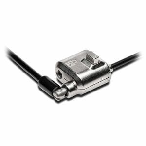 Kensington MiniSaver Cable Lock - 1.83 m Cable - Keyed Lock - Black - Carbon Steel