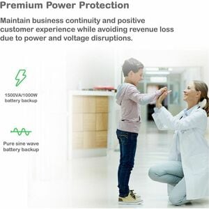 APC Smart-UPS, Line Interactive, 1500VA, Tower, 120V, 8x NEMA 5-15R outlets, SmartConnect Port+SmartSlot, AVR, LCD - Tower