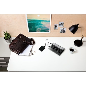 WD Elements SE WDBJRT0040BBK-WESN 4 TB Portable Hard Drive - 2.5" External - Black - USB 3.0