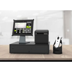 Socket Mobile SocketScan S740 Handheld Barcode Scanner - Wireless Connectivity - White, Black - 495.30 mm Scan Distance - 