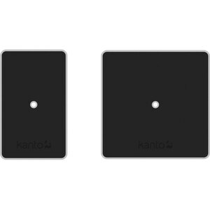 Kanto SP32PLW 32" Bookshelf Speaker Floor Stands, White - 32" Height x 8.90" Width x 10.60" Depth - Floor - Foam, Steel - 