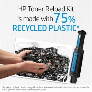 HP 202A 原版 标准 产出 激光 碳粉盒 - 黑 - 1 包 - 激光 - 标准 产出 - 1 包
