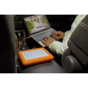LaCie Rugged RAID Shuttle STHT8000800 Sistema de armazenamento DAS - 8 TB HDD Portátil - 8 TB Installed HDD Capacity - Ade