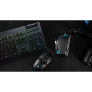 Logitech G815 Gaming Keyboard - Cable Connectivity - USB Interface - English (US) - Black - Mechanical Keyswitch - Volume 