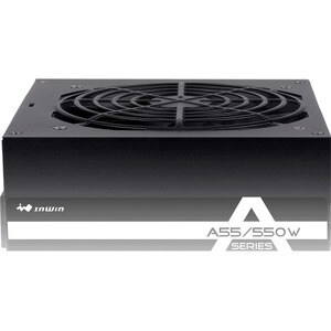 In Win IW-A550 ATX Power Supply - 550 W - Internal - 12 V DC, 5 V DC, 3.3 V DC Output - 1 +12V Rails - 1 Fan(s) - 85% Effi