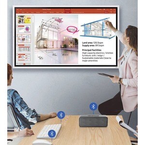 Samsung Flip 2 WM55R 55" Class LCD Touchscreen Monitor - 6.70 ms - 55" Viewable - InGlass Technology - 3840 x 2160 - 4K - 