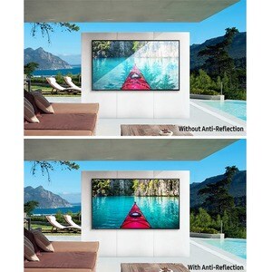 Samsung The Terrace LST7T QN65LST7TAF 64.5" Smart LED-LCD TV - 4K UHDTV - Titan Black - Quantum Dot LED Backlight - Bixby,