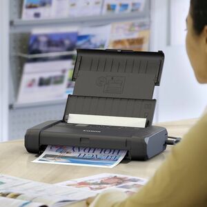 Canon PIXMA TR150 Portable Inkjet Printer - Colour - 4800 x 1200 dpi Print - 50 Sheets Input - Wireless LAN - Wireless Pic