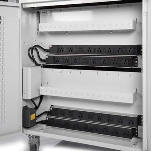 Rocstor Volt V32 Charging Cart with Intelligent Power Charging - Up to 32 Device - Intelligent Power Charging Cart for Not