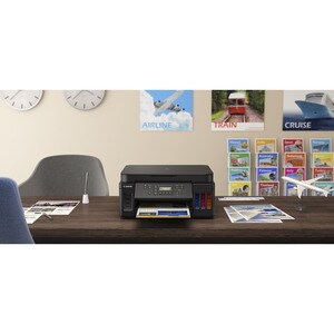 Canon PIXMA G6050 Sem fios Impressora multi-funcional de jato de tinta - Cor - Copiadora/Impressora/Scanner - 4800 x 1200 