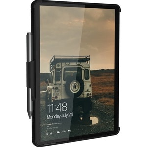 Urban Armor Gear Scout Carrying Case Microsoft Surface Go Tablet - Black - Impact Resistant, Drop Resistant - Thermoplasti