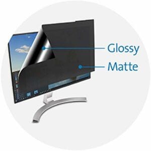 Kensington MagPro 27.0" (16:9) Monitor Privacy Screen Filter with Magnetic Strip Black - For 68.6 cm (27") Widescreen LCD 