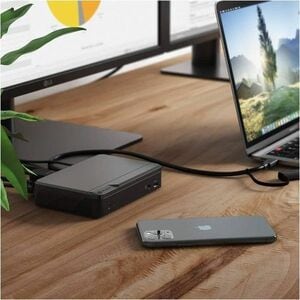 Alogic Universal Twin HD Pro USB-C Docking Station - for Notebook/Desktop PC - 100 W - USB Type C, USB Type A - 2 Displays