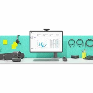Logitech Rally Plus Video Conference Equipment - Large Room Size Supported - For Video Conferencing, Meeting Room - 3840 x