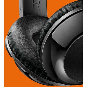 Philips BASS+ SHB3075BK/00 Wireless Over-the-head Stereo Headset - Black - Binaural - Supra-aural - 1000 cm - Bluetooth - 