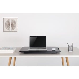 Neomounts NS-WS050BLACK Sit-stand workstation. Product colour: Black, Maximum screen size: -25.4 mm (-1"), Maximum weight 