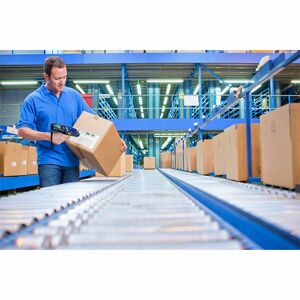 Datalogic Skorpio X5 Rugged Handheld Terminal - 1D, 2D - Black - Laser Light Source - Imager - SD660 - 10.9 cm (4.3") - LC