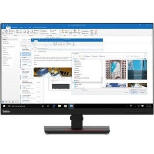Lenovo ThinkVision T27h-2L 27" Class WQHD LCD Monitor - 16:9 - Raven Black - 68.6 cm (27") Viewable - In-plane Switching (