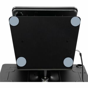 CTA Digital Security Dual-Tablet Kiosk Stand for iPad Air 3 (2019), iPad Pro 10.5 and iPad 10.2 Gen 7th/ 8th/ 9th, Black -